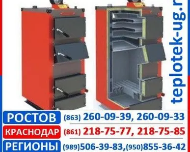 фото Котлы на твердом топливе Тепло