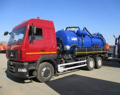 фото 46521-6 на шасси МАЗ-6312В9-429-012 МАШИНА ИЛОСОСНАЯ (объем 17+1)