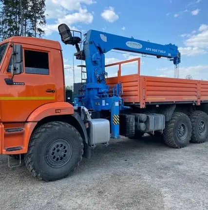 Фото №0 Аренда манипулятора KAMAZ-43118