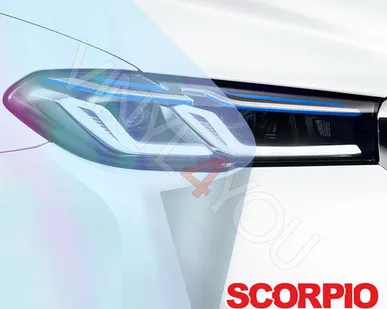 фото Тонер на фары Scorpio хамелеон прозрачный
