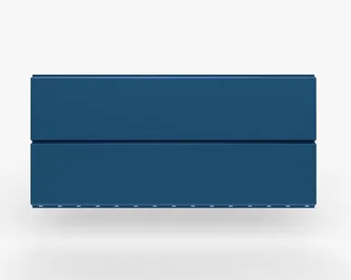 фото Сайдинг Металлический сайдинг «Евробрус» Premium, 0.5 мм RAL 5015, Небесно-синий