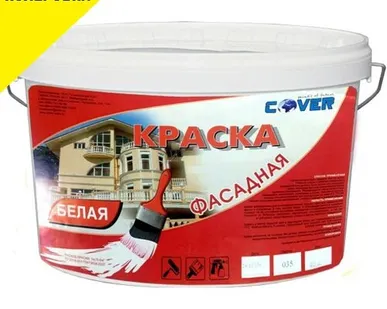 фото Краска латексная фасадная матовая Cover Фасад-Колор база С 30 кг.