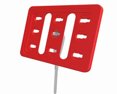 фото Комплект ценникодержателя ДЕЛИ с иголкой с рамкой ТЕХНО МИНИ А7