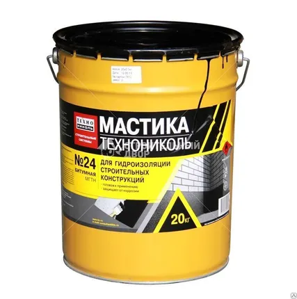Фото №0 Мастика битумная МГТН 20кг