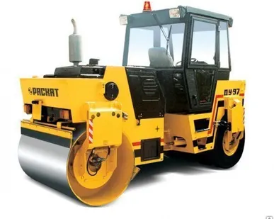 фото Комбинированный вибрационный каток раскат ду-97