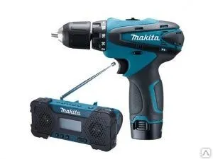 фото Набор (дрель ак DF330DWE+радио ак MR051) Makita DK1200