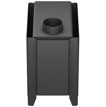 Фото №2 Печь отопительная воздухогрейная Барга 450 М, до 40м2, дрова до 450 мм, конвекция