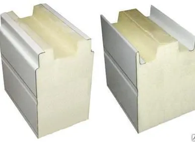 фото Стеновая сэндвич-панель с утеплителем пенополиуретан 50 мм