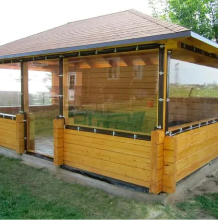 Фото №0 Мягкие окна с тканевым кантом