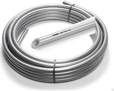фото Труба PEXa 16*2.2 REHAU Flex RAUTITAN (100м) с кислородным барьером, серая