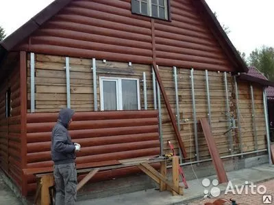 Фото №0 Отделка фасадов сайдингом ПВХ, металл