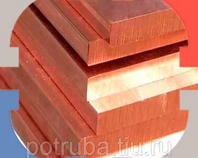 фото Медная плита 12 мм М1