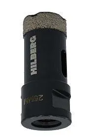 Фото №0 Коронка алмазная 25 мм с воском Super Hard, Hilberg