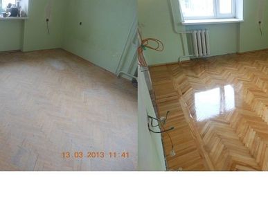 фото Реставрация паркета.