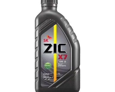 фото Масло моторное "ZIC" (1 л) X7 LS 10W40 SM/CF (синтетическое)