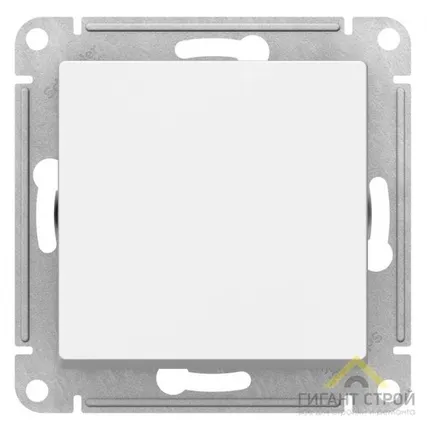 Фото №0 Механизм выключателя 1-м ATLAS DESIGN бел.SchE ATN000111