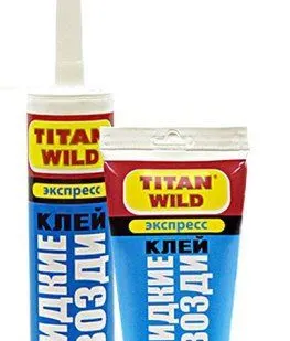 фото Клей жидкие гвозди Титан Titan wild экспресс 200 мл тюбик
