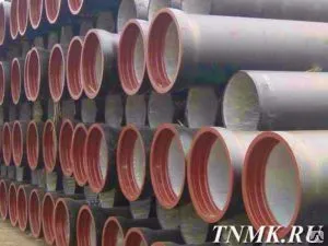 Фото №0 Труба чугунная ВЧШГ ДУ 80 L=6м с ЦПП ГОСТ 9583-75