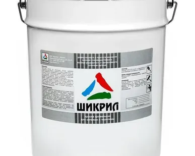 фото Краска по шиферу и черепице "Шикрил". Тара 25кг