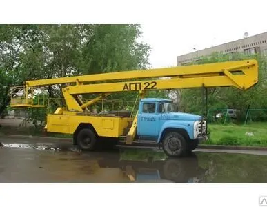 фото Услуги коленчатой автовышки