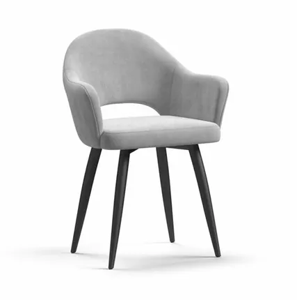 Фото №0 Стул ОРИЕНТ Velutto сталь, черный