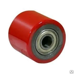 Фото №0 Ролик для гидравлических тележек (рохли) 80х70 полиуретановй