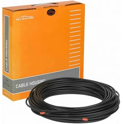 Фото №0 Оболочка LY-22030 Alligator троса тормоза, 3-х слойная, бухта 30м, чёрная