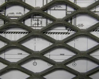 фото Лист просечно-вытяжной ПВЛ 206 сталь 3СП/ПС