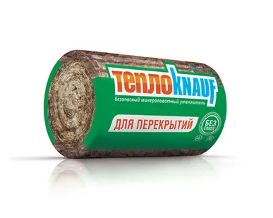 фото Утеплитель ТеплоКНАУФ ПЕРЕКРЫТИЯ TR040 2х50х600х7000мм 8,4м2 0,42м3 KNAUF INSULATION рулон мини