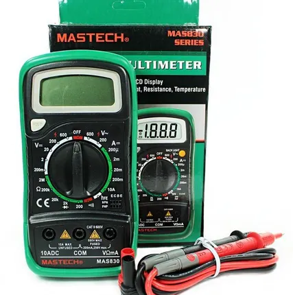 Фото №0 Мультиметр Mastech MAS-830 с испытанием