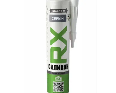 фото Герметик санитарный RX Formula серый 280мл (20016720)