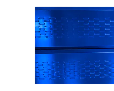 фото Сайдинг Кровля Сервис Экобрус софит Сигнальный синий 0,45 мм Полиэстер