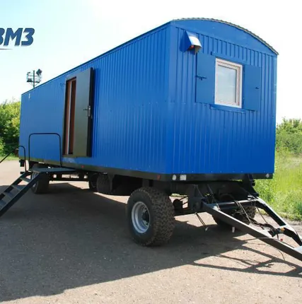 Фото №0 Мобильная бытовка на шасси
в