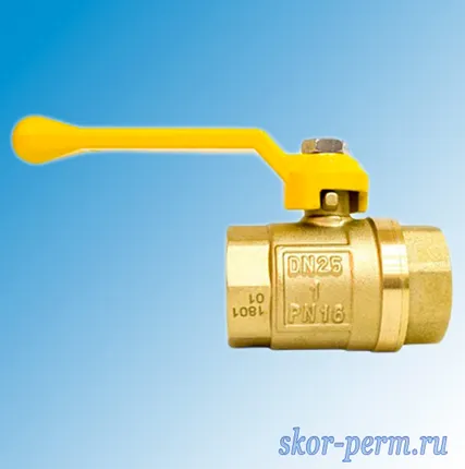 Фото №1 Кран шаровой газ 25 STI рычаг г/г