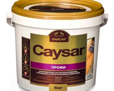 фото КАЙСАР ПРОФИ Огнебиозащитный состав 6кг.