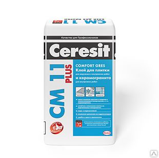 фото Клей для плитки Церезит CM11 Плюс (Ceresit CM11 Plus), 5кг Ceresit
