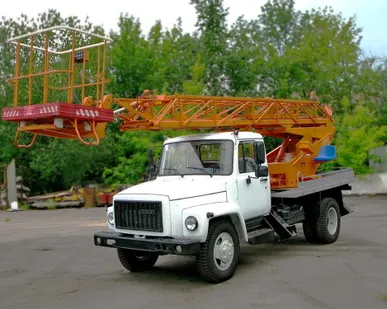 фото Аренда автовышки 45 метров