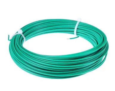 фото Проволока с ПВХ покрытием Ø2.6mm 50 метров