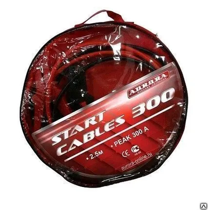 Фото №0 Пусковой кабель AURORA start cables 300