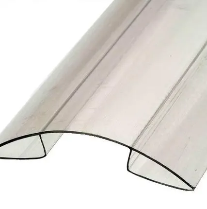 Фото №0 Профиль коньковый RP 8-10мм прозрачный L=6м