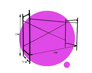 фото Секция пустая (2 рамы проходные)