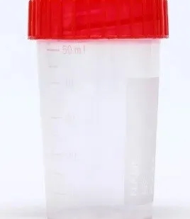 фото Контейнер для сбора биоматериалов стерильн. 60 мл (без шпателя)