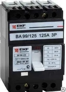 Фото №0 Автоматический выключатель ВА-45 2000/1600А 3P 50кА стационарный