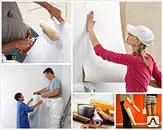 фото Поклейка стеклообоев