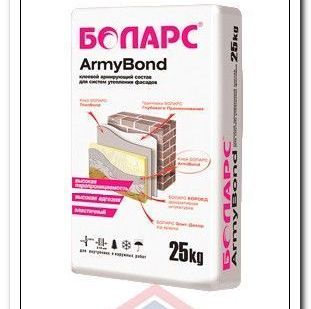фото Клей монтажный ArmyBond "БОЛАРС" (25кг)
