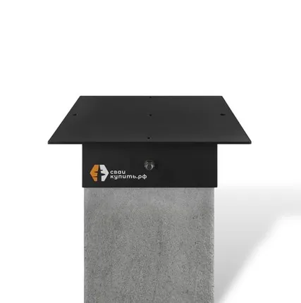 Фото №0 Оголовок ЖБС 150/250/250/4 мм для ЖБ сваи 150х150