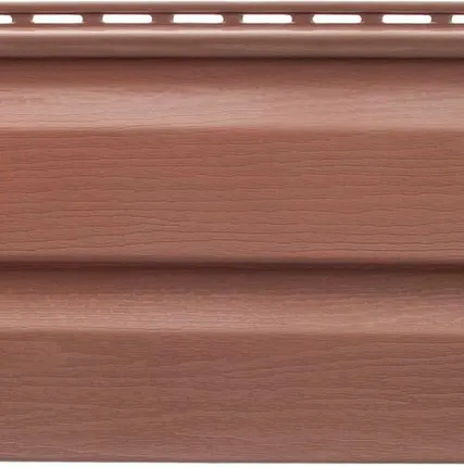 Фото №0 Акриловый сайдинг Kanada Плюс Премиум Красно-коричневый, 3,66м