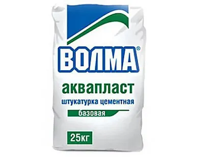 фото Волма-Аквапласт 25кг (Штукатурка)/48шт/