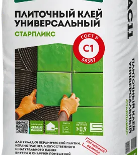 фото Клей ОСНОВИТ СТАРПЛИКС АС11, С1, плиточный Универсальный , 25кг, 54 меш.