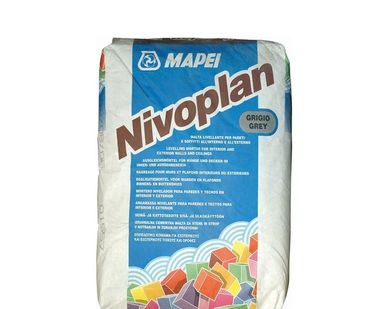 фото NIVOPLAN GREY PLUS состав для выравнивания стен и потолков (25кг)